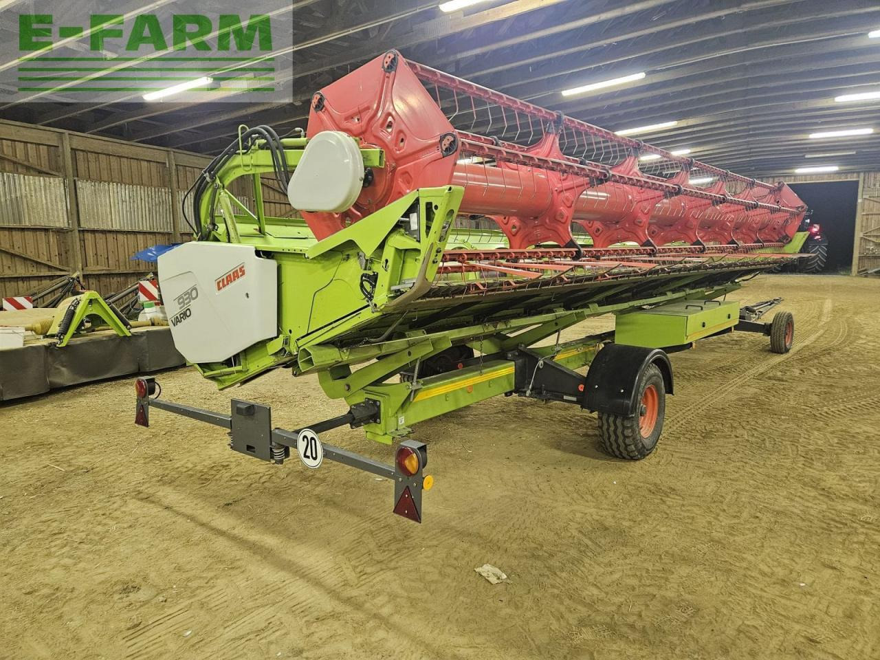 CLAAS vario 930 + 2 rapstrenner + transportwagen - Moissoneuse: photos 3 CLAAS vario 930 + 2 rapstrenner + transportwagen - Moissoneuse: photos 3