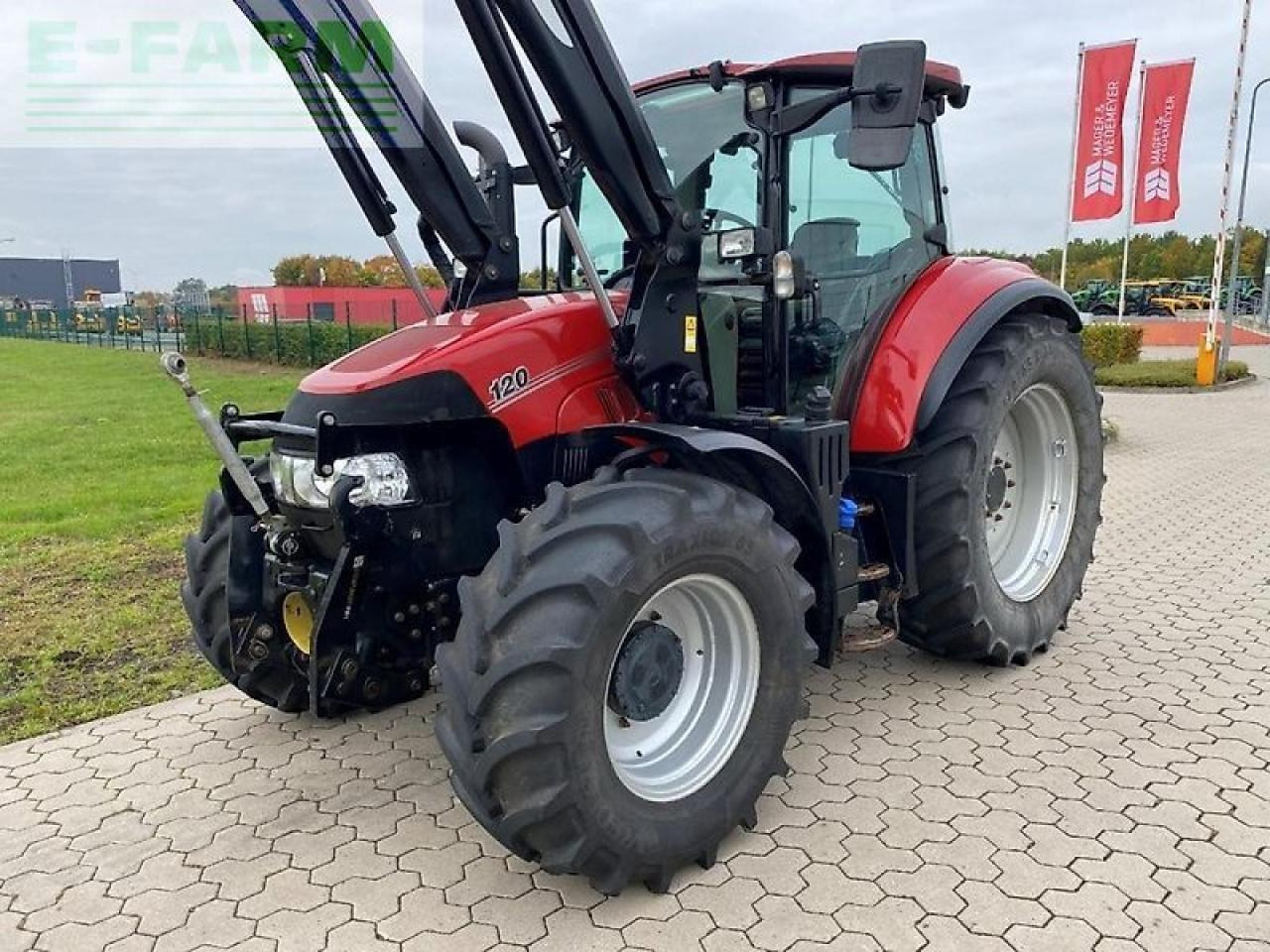 Case-IH luxxum 120 frontlader & fzw - Tracteur agricole: photos 2 Case-IH luxxum 120 frontlader & fzw - Tracteur agricole: photos 2