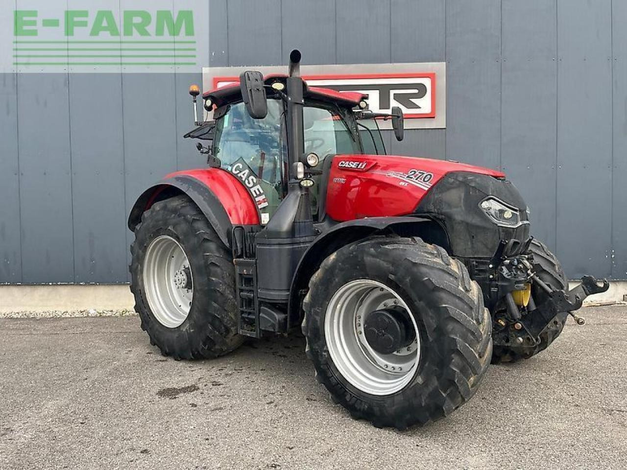 Case-IH optum 270 cvx CVX - Tracteur agricole: photos 2 Case-IH optum 270 cvx CVX - Tracteur agricole: photos 2