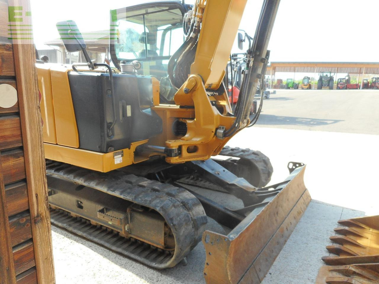 Pelle sur chenille Caterpillar 308cr ( 9t ) powertilt + hydr. sw: photos 16