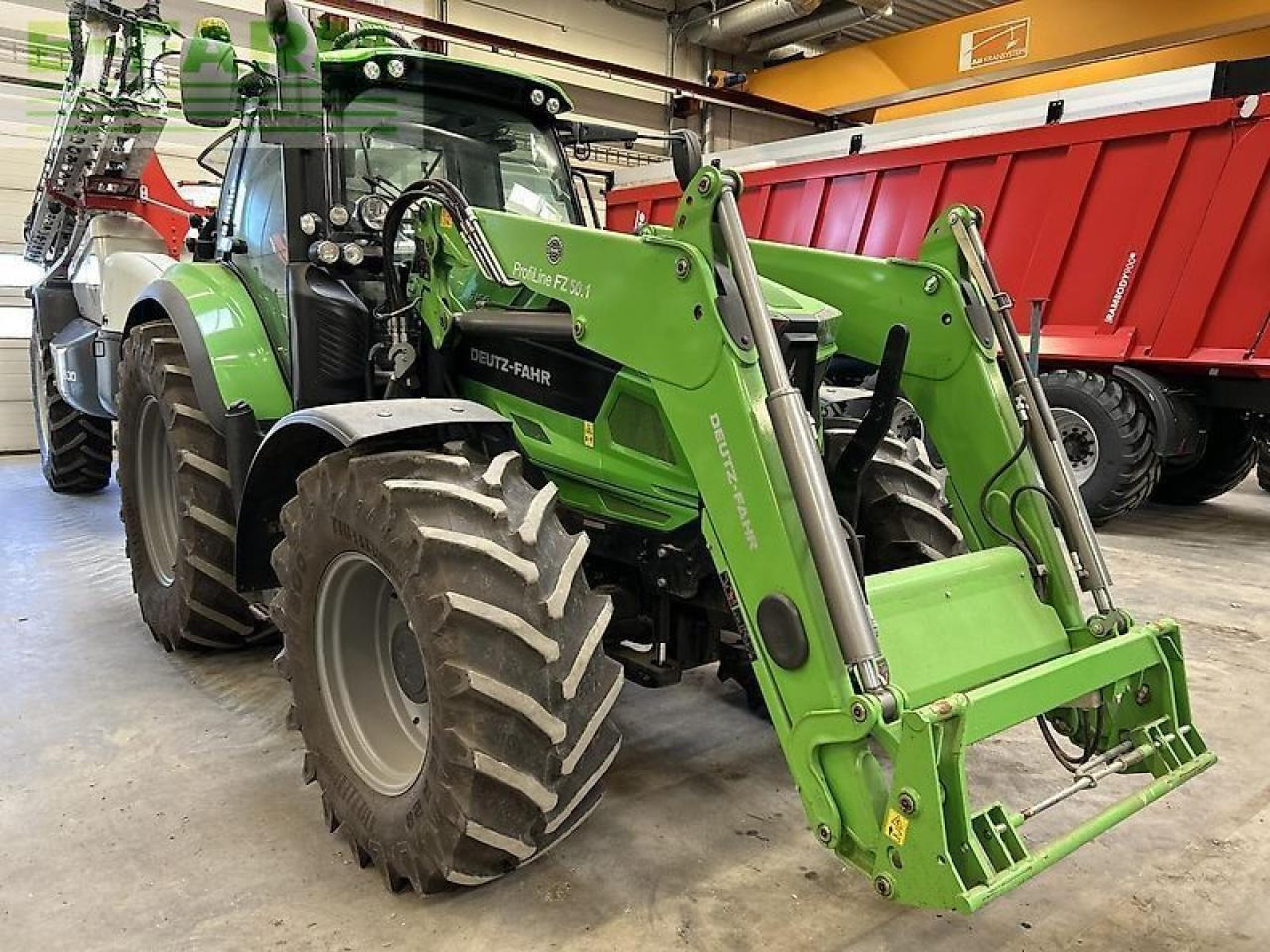 Deutz-Fahr 6.155 ttv - Tracteur agricole: photos 3 Deutz-Fahr 6.155 ttv - Tracteur agricole: photos 3