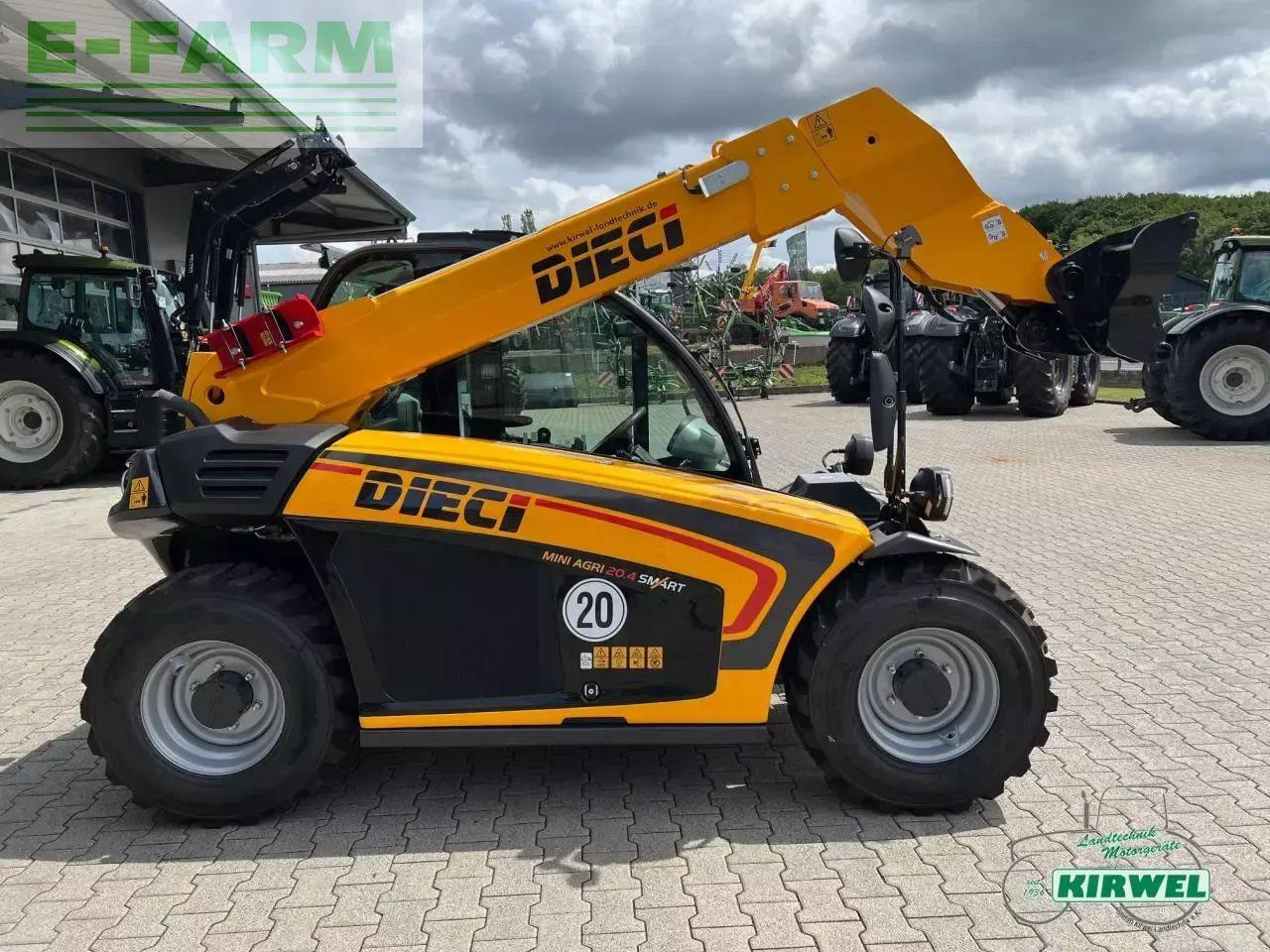Dieci mini agri 20.4 smart - Chariot télescopique: photos 3 Dieci mini agri 20.4 smart - Chariot télescopique: photos 3