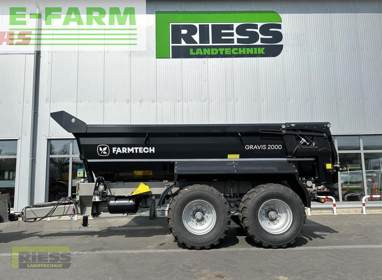 Benne agricole Farmtech gravis 2000 hardox black edition: photos 9