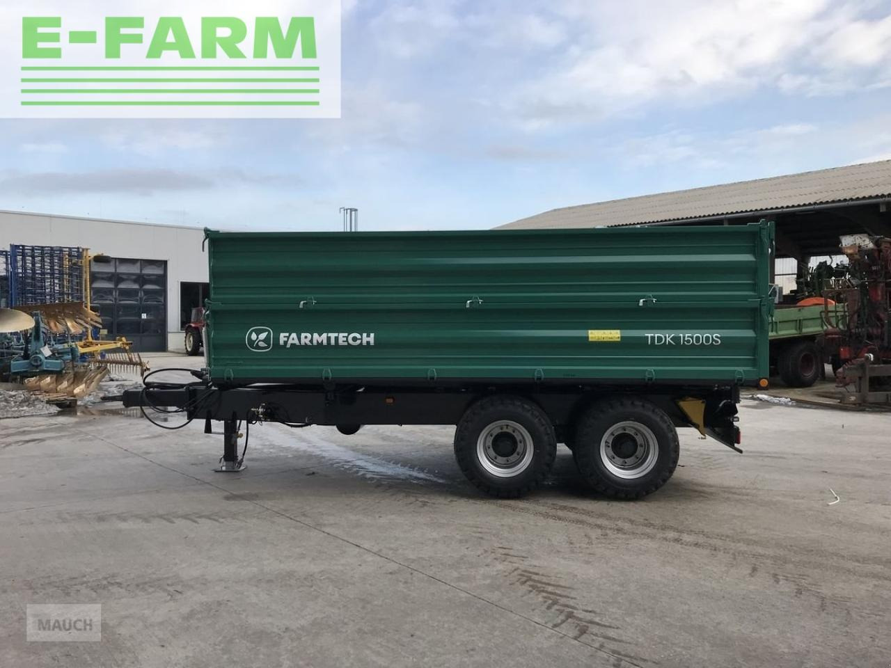 Benne agricole Farmtech tdk 1500 s: photos 6