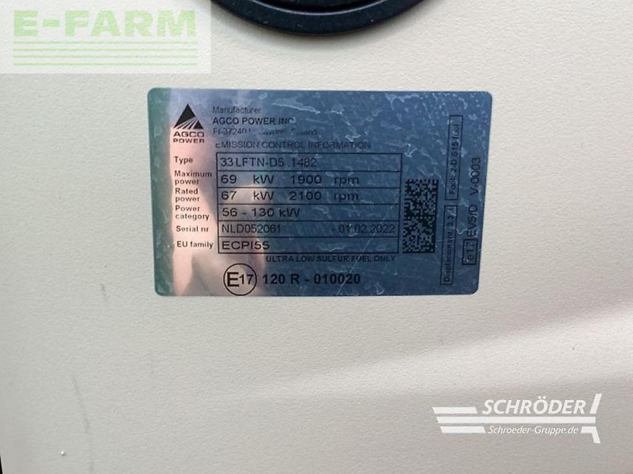 Tracteur agricole Fendt 209 f vario gen3 power F: photos 16