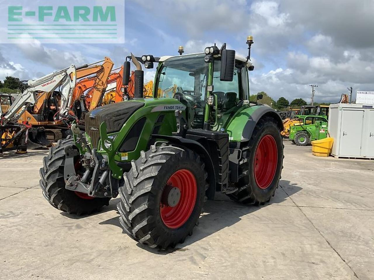 Fendt 724 profi plus tractor (st23447) - Tracteur agricole: photos 4 Fendt 724 profi plus tractor (st23447) - Tracteur agricole: photos 4