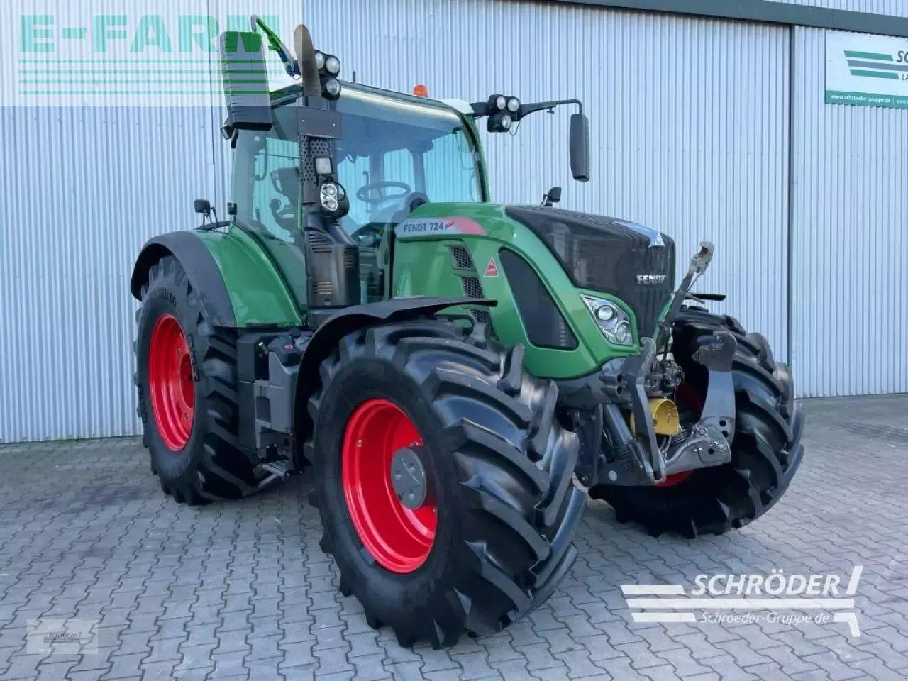 Fendt 724 vario s4 profi plus | rtk - Tracteur agricole: photos 1 Fendt 724 vario s4 profi plus | rtk - Tracteur agricole: photos 1