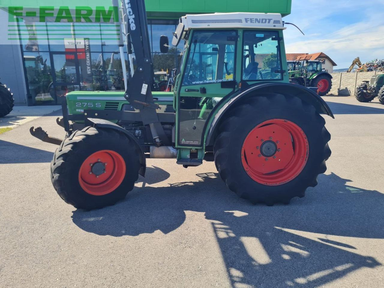 Tracteur agricole Fendt farmer 275 sa: photos 7