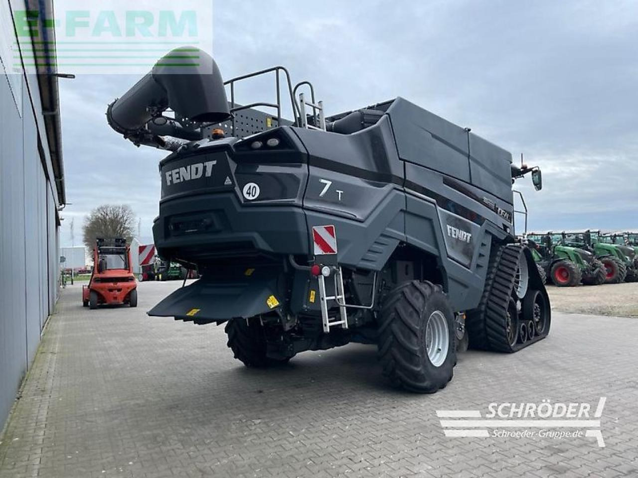 Fendt ideal 7 t - Moissonneuse-batteuse: photos 3 Fendt ideal 7 t - Moissonneuse-batteuse: photos 3