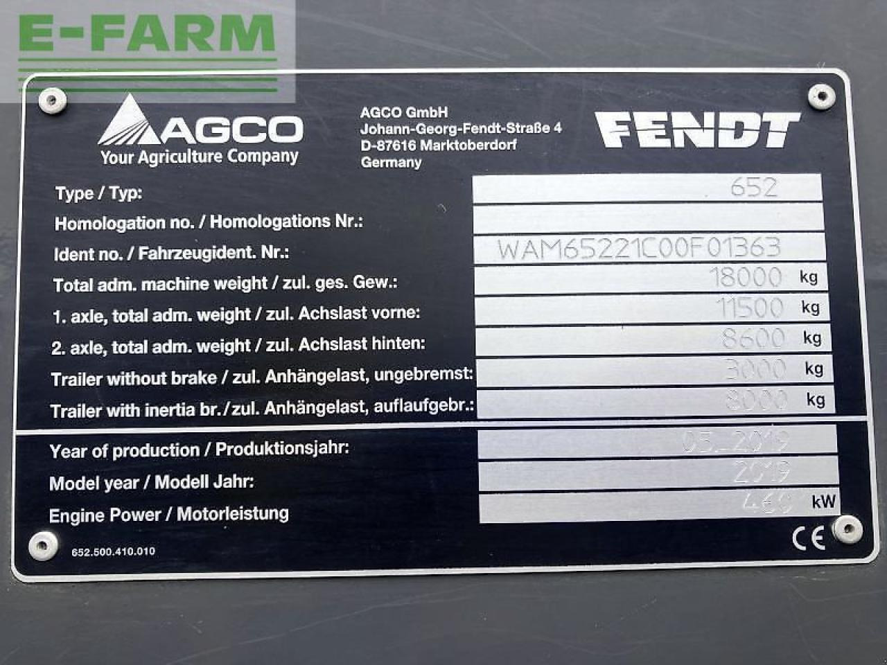 Ensileuse Fendt katana 65 s4: photos 13