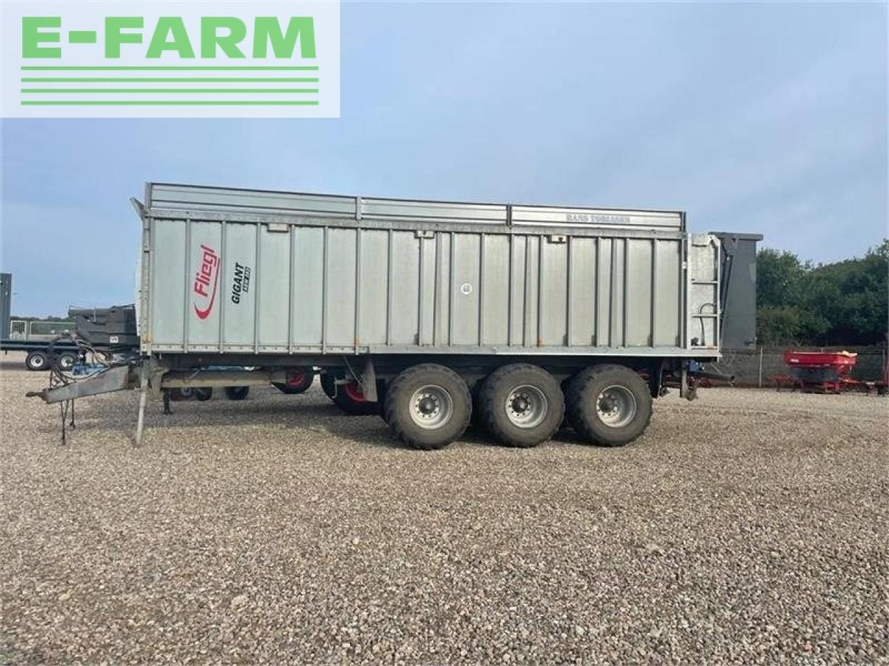 Fliegl asw 393 58 m3 - Remorque agricole: photos 1 Fliegl asw 393 58 m3 - Remorque agricole: photos 1