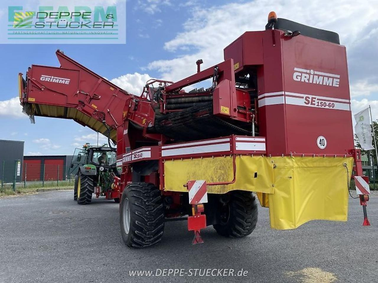Arracheuse de pommes de terre Grimme se 150-60: photos 13
