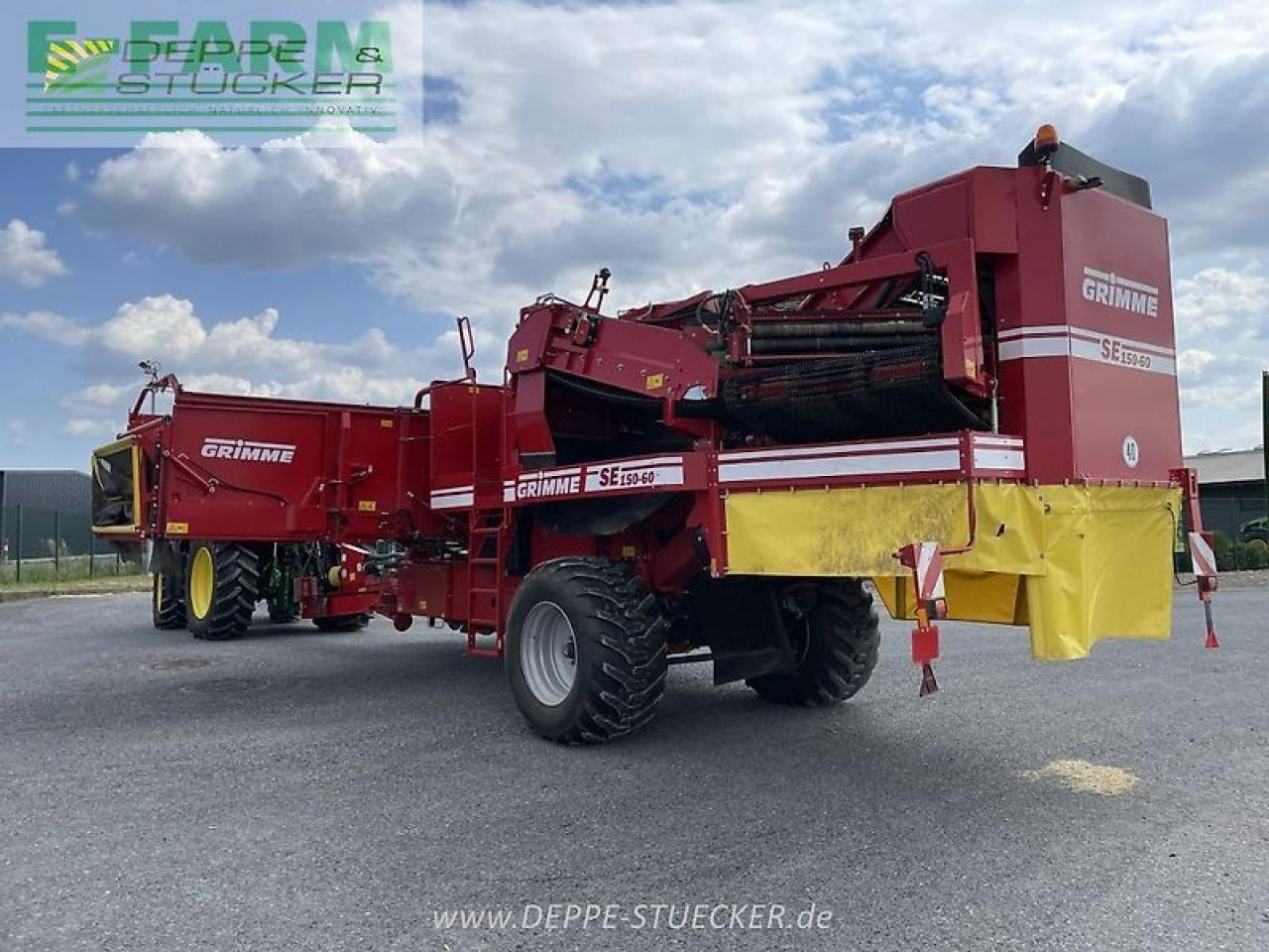 Arracheuse de pommes de terre Grimme se 150-60: photos 28