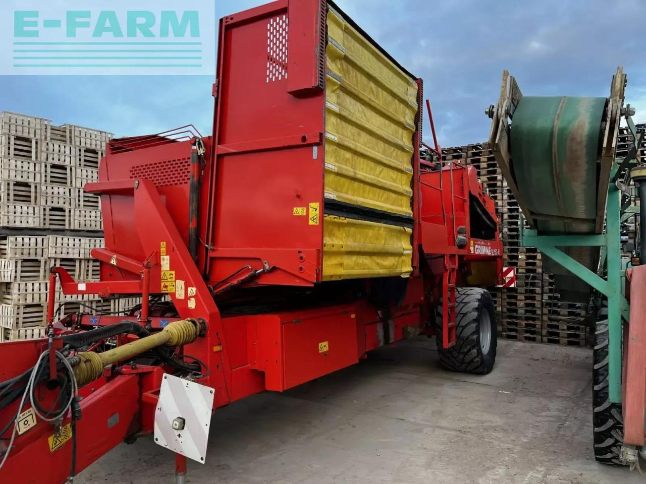 Grimme se 170-60 - Arracheuse de pommes de terre: photos 2 Grimme se 170-60 - Arracheuse de pommes de terre: photos 2