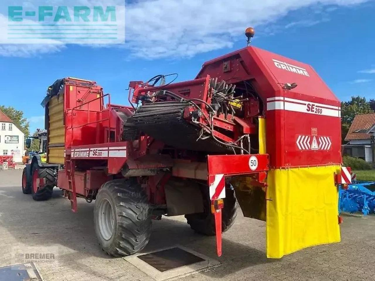 Grimme se 260 ub, erst 480 ha gerodet - Arracheuse de pommes de terre: photos 3 Grimme se 260 ub, erst 480 ha gerodet - Arracheuse de pommes de terre: photos 3