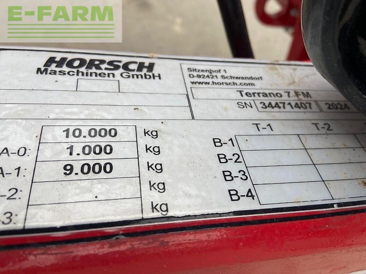 Horsch terrano 7 fm - Bineuse: photos 3 Horsch terrano 7 fm - Bineuse: photos 3