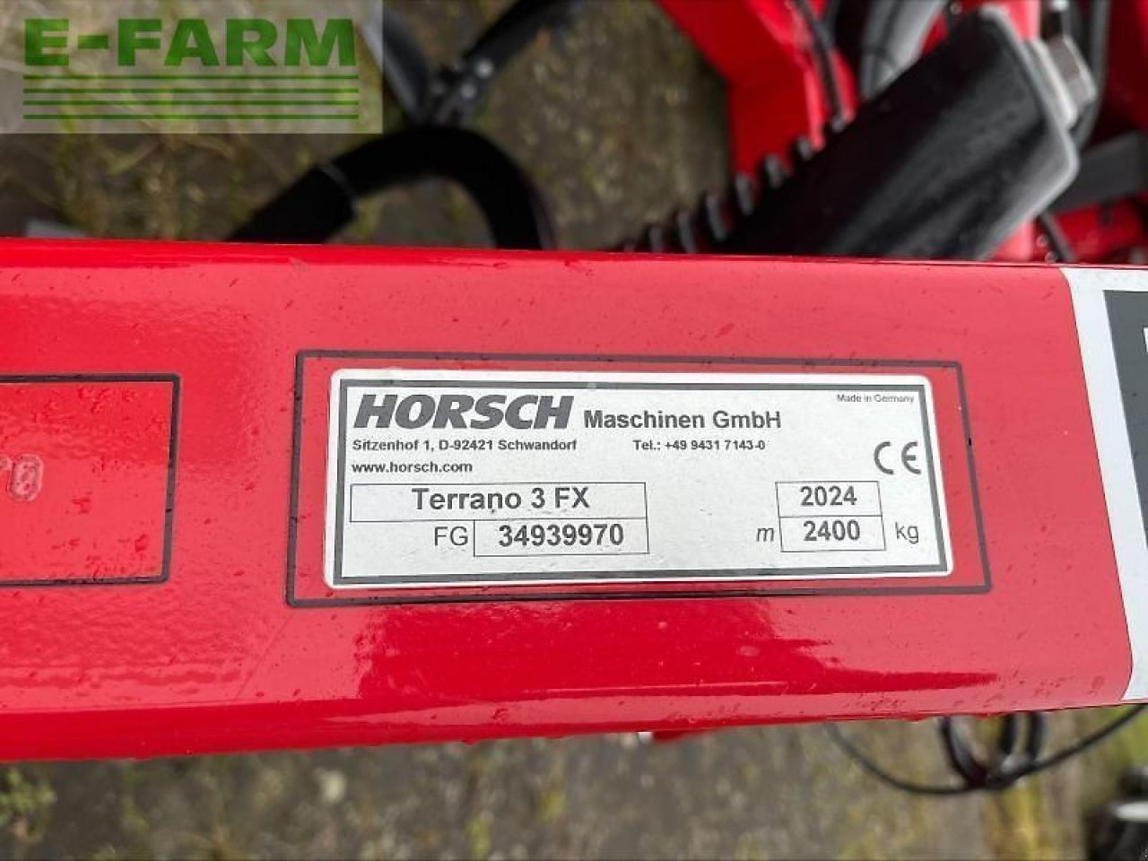 Horsch terrano3 fx m10 - Bineuse: photos 4 Horsch terrano3 fx m10 - Bineuse: photos 4