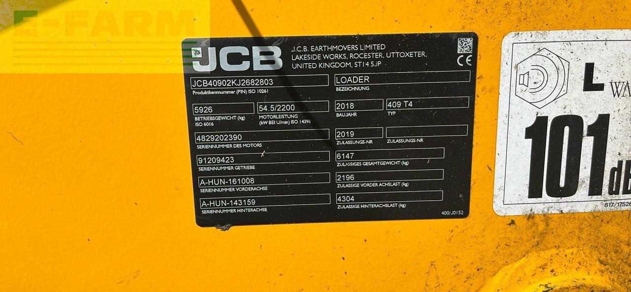Mini pelle JCB 409: photos 8 Mini pelle JCB 409: photos 8