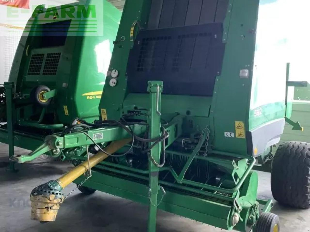 John Deere 592 maxi cut - Presse à balles cubiques: photos 3 John Deere 592 maxi cut - Presse à balles cubiques: photos 3