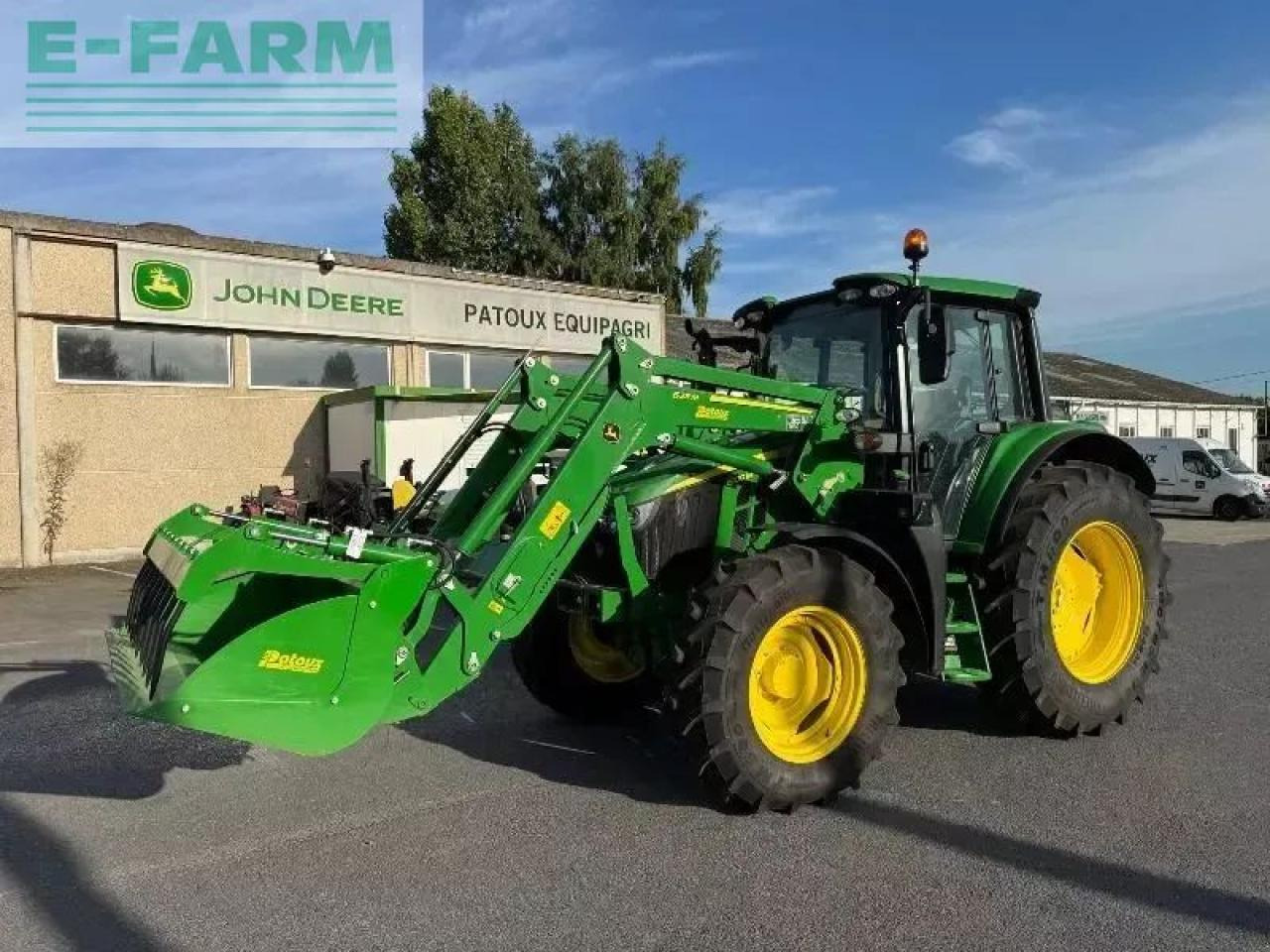 John Deere 6100m - Tracteur agricole: photos 1 John Deere 6100m - Tracteur agricole: photos 1
