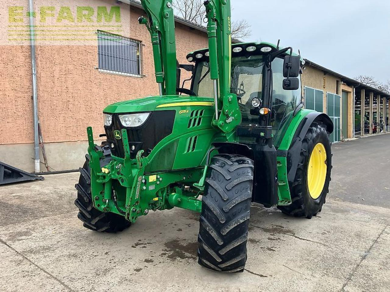 John Deere 6135r + fl 643r - Tracteur agricole: photos 4 John Deere 6135r + fl 643r - Tracteur agricole: photos 4