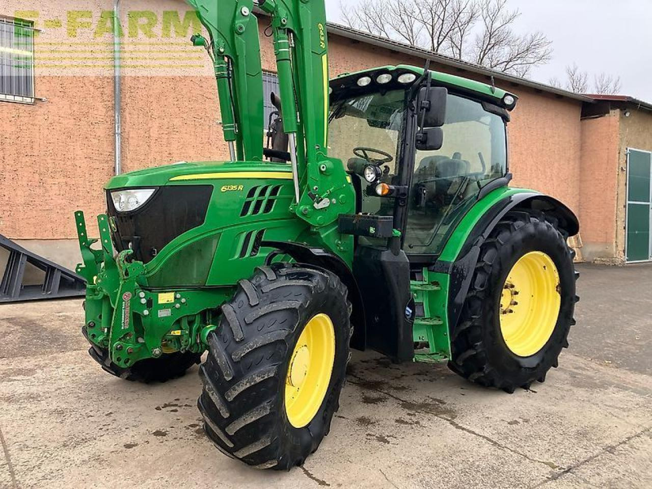 John Deere 6135r + fl 643r - Tracteur agricole: photos 2 John Deere 6135r + fl 643r - Tracteur agricole: photos 2
