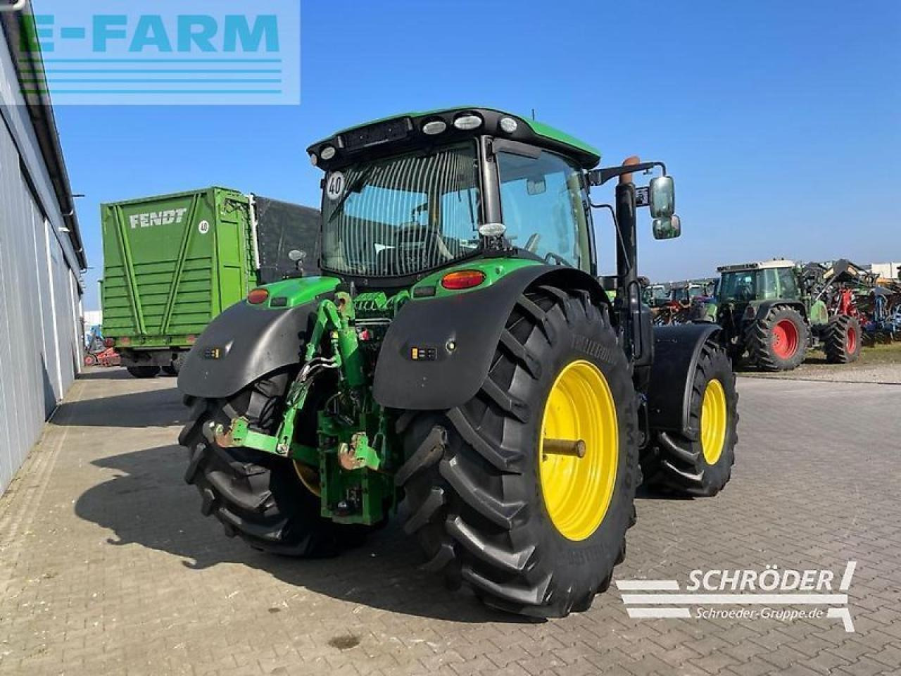 John Deere 6155 r - Tracteur agricole: photos 3 John Deere 6155 r - Tracteur agricole: photos 3