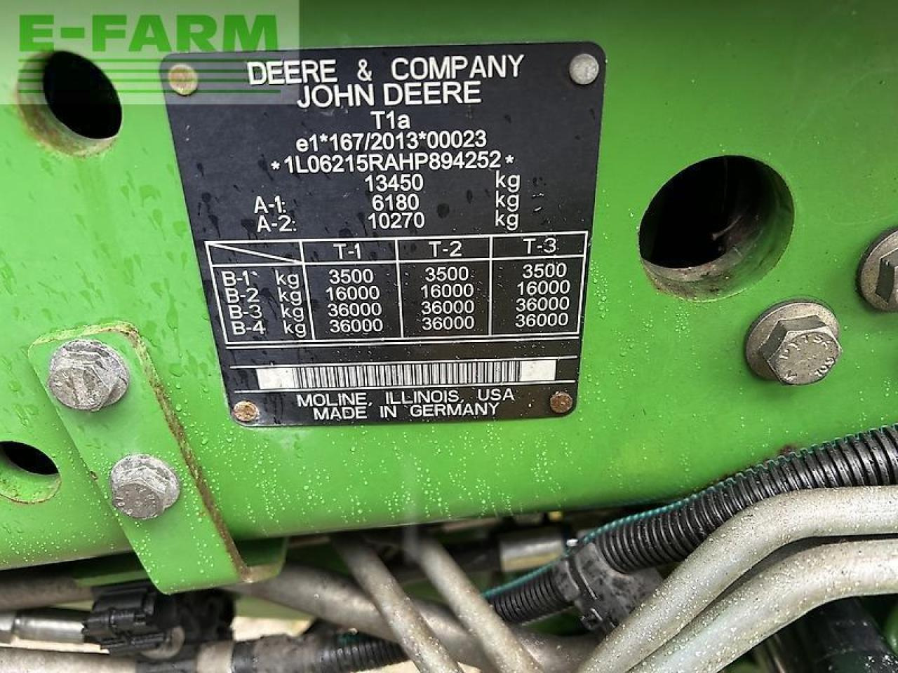 John Deere 6215r - Tracteur agricole: photos 5 John Deere 6215r - Tracteur agricole: photos 5