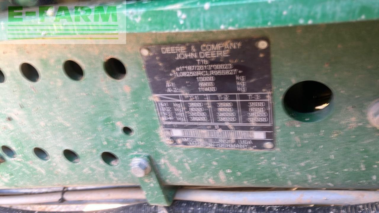 Tracteur agricole John Deere 6250R: photos 9