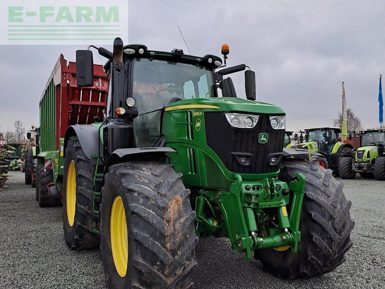 John Deere 6250r - Tracteur agricole: photos 2 John Deere 6250r - Tracteur agricole: photos 2