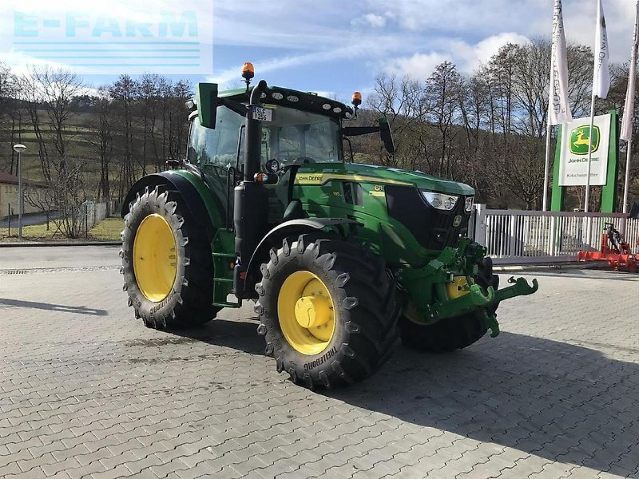 John Deere 6r 185 - command pro - Tracteur agricole: photos 1 John Deere 6r 185 - command pro - Tracteur agricole: photos 1