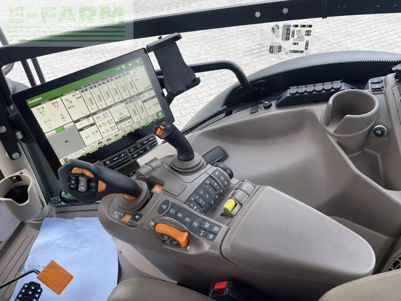 Tracteur agricole John Deere 6r185: photos 15