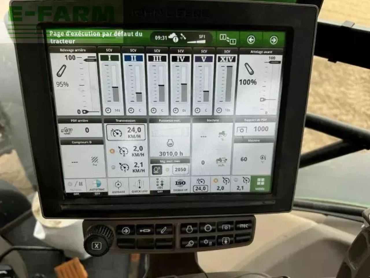 Tracteur agricole John Deere 6r250: photos 9 Tracteur agricole John Deere 6r250: photos 9