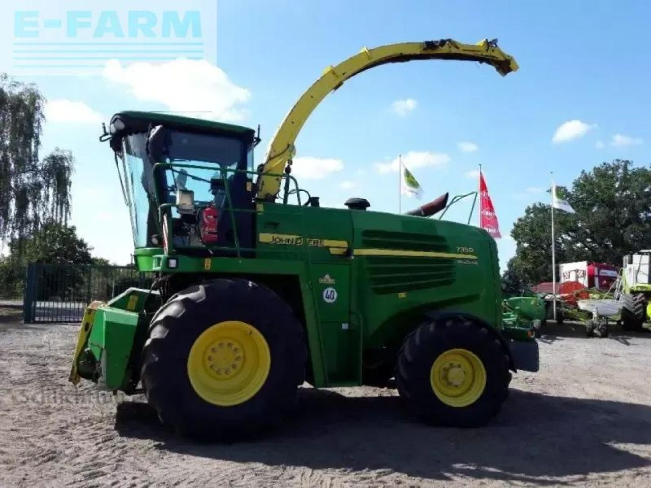 John Deere 7350 ohne vorsatz - Ensileuse: photos 4 John Deere 7350 ohne vorsatz - Ensileuse: photos 4