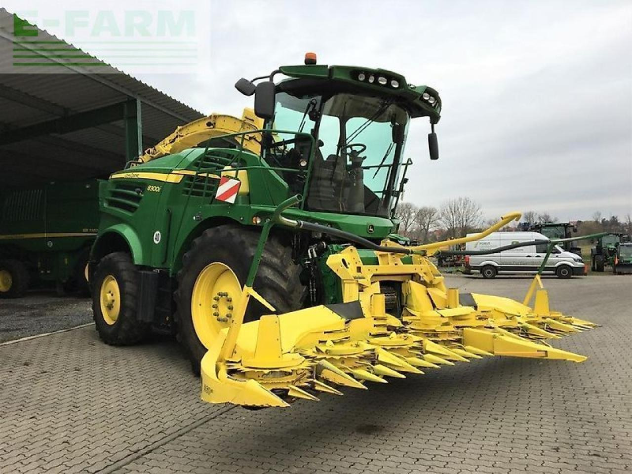 John Deere 8300i mit kemper 360+ & 639 pickup - Ensileuse: photos 2 John Deere 8300i mit kemper 360+ & 639 pickup - Ensileuse: photos 2