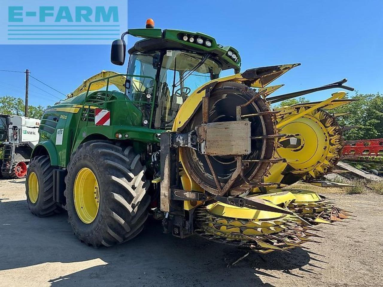 John Deere 8600 - Moissonneuse-batteuse: photos 3 John Deere 8600 - Moissonneuse-batteuse: photos 3