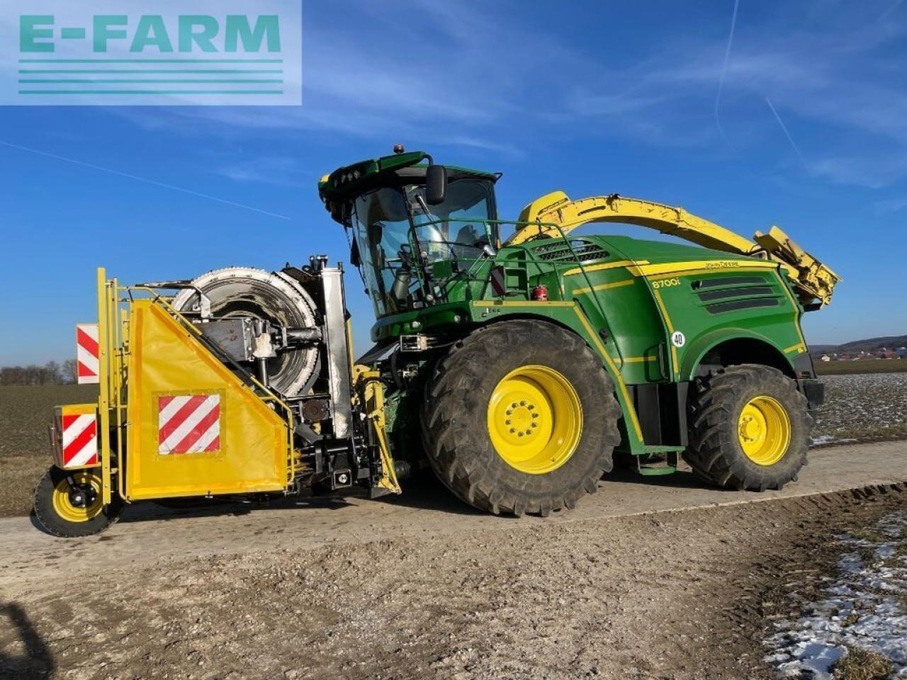 John Deere 8700i - Ensileuse: photos 3 John Deere 8700i - Ensileuse: photos 3