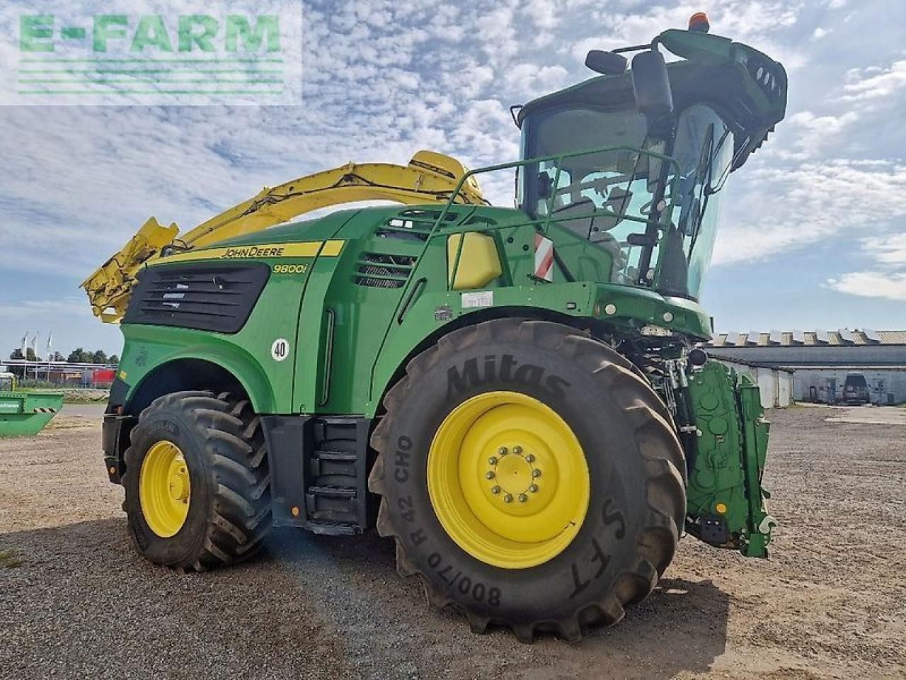 John Deere 9800 + kemper 490 plus - Ensileuse: photos 1 John Deere 9800 + kemper 490 plus - Ensileuse: photos 1