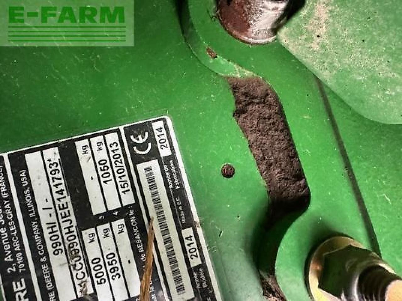 John Deere 990 hc - Presse à balles cubiques: photos 2 John Deere 990 hc - Presse à balles cubiques: photos 2