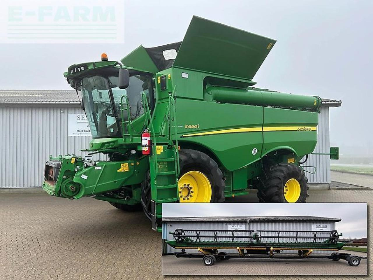 John Deere s690 - Moissonneuse-batteuse: photos 1 John Deere s690 - Moissonneuse-batteuse: photos 1