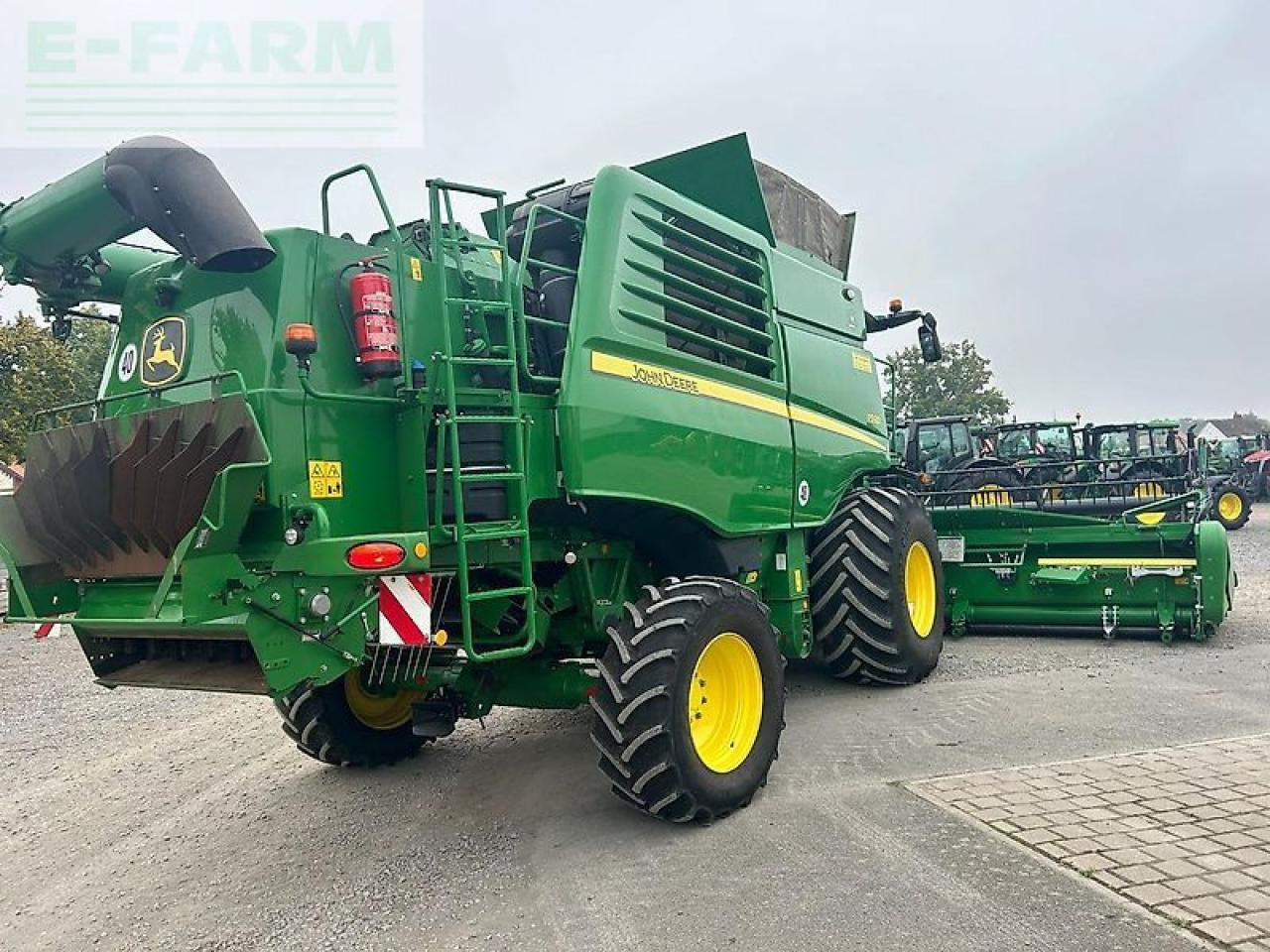 John Deere t560 - Moissonneuse-batteuse: photos 4 John Deere t560 - Moissonneuse-batteuse: photos 4