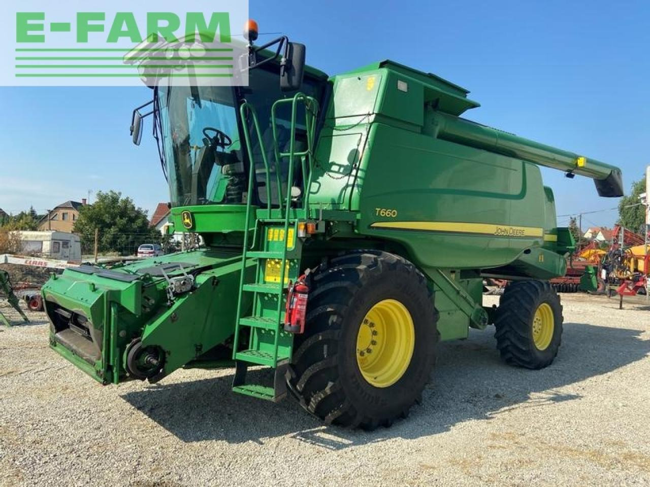 John Deere t660 - Moissonneuse-batteuse: photos 1 John Deere t660 - Moissonneuse-batteuse: photos 1