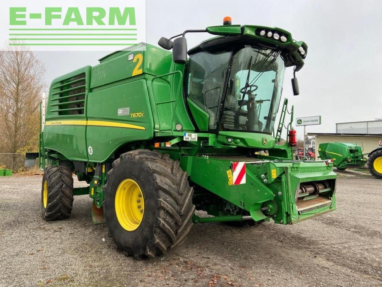 John Deere t670 my20 - Moissonneuse-batteuse: photos 2 John Deere t670 my20 - Moissonneuse-batteuse: photos 2