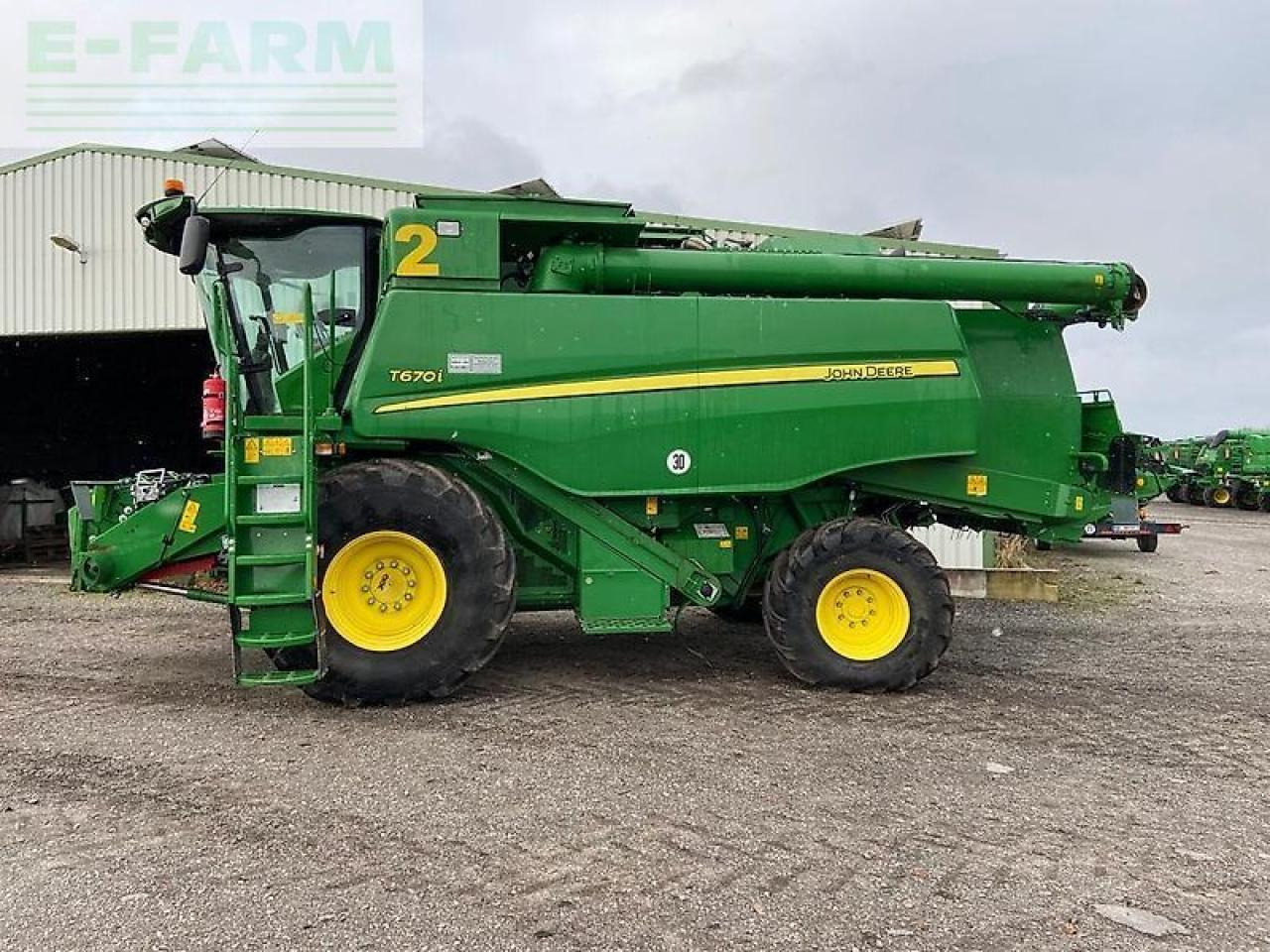 John Deere t670 my20 - Moissonneuse-batteuse: photos 5 John Deere t670 my20 - Moissonneuse-batteuse: photos 5