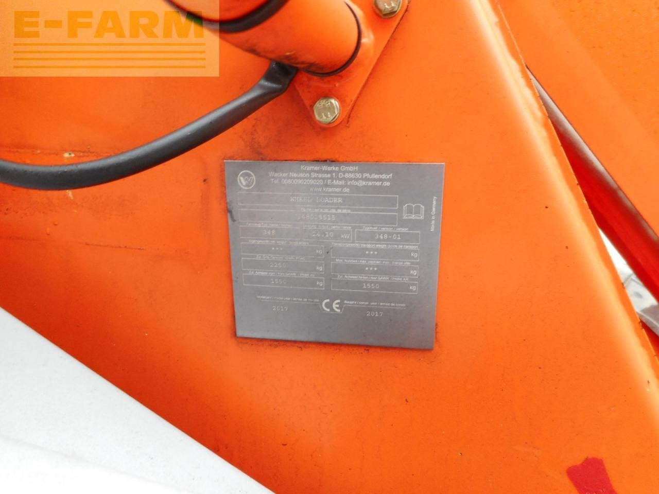 Kramer 348-01 / 5035 ( 2.250 kg ) mit schaufel und gabe - Mini pelle: photos 5 Kramer 348-01 / 5035 ( 2.250 kg ) mit schaufel und gabe - Mini pelle: photos 5