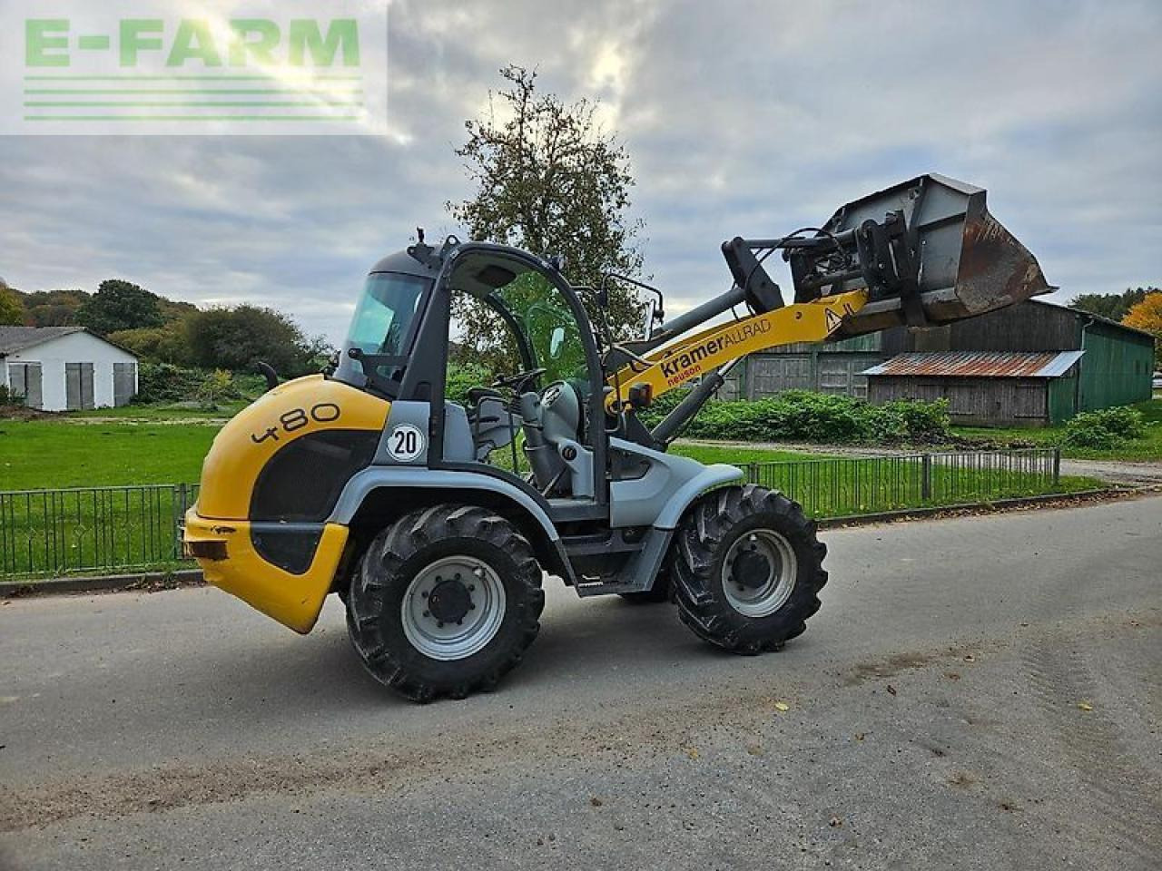 Kramer 480 - Mini pelle: photos 4 Kramer 480 - Mini pelle: photos 4