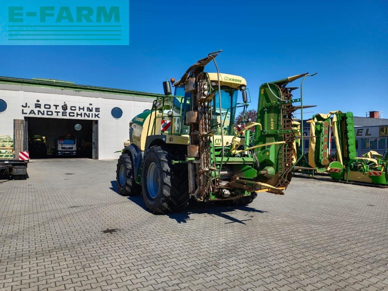 Krone big x 580 + easy flow 300s + easy collect 600-2 - Ensileuse: photos 2 Krone big x 580 + easy flow 300s + easy collect 600-2 - Ensileuse: photos 2