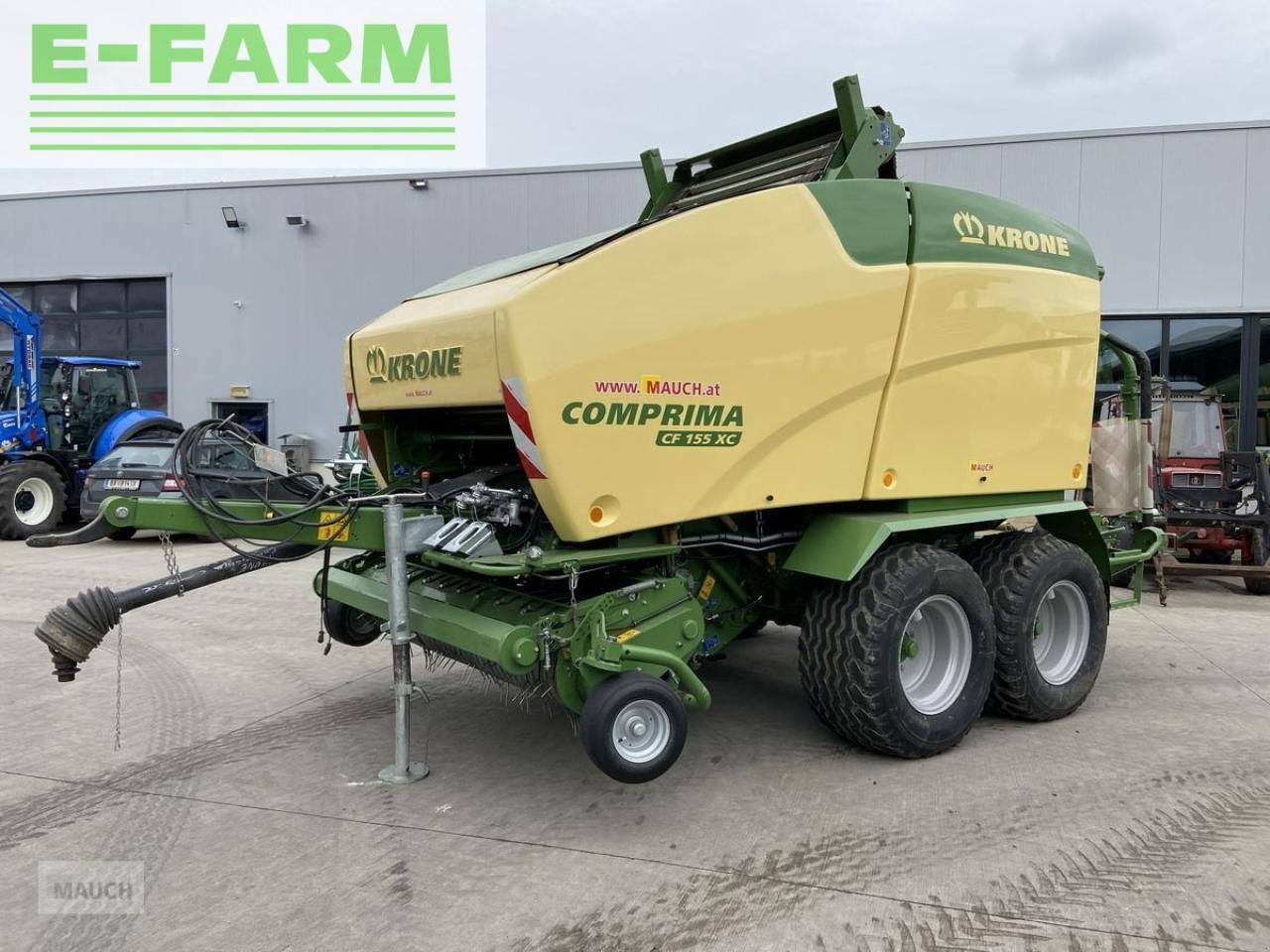 Krone cf155 xc - Presse à balles cubiques: photos 1 Krone cf155 xc - Presse à balles cubiques: photos 1