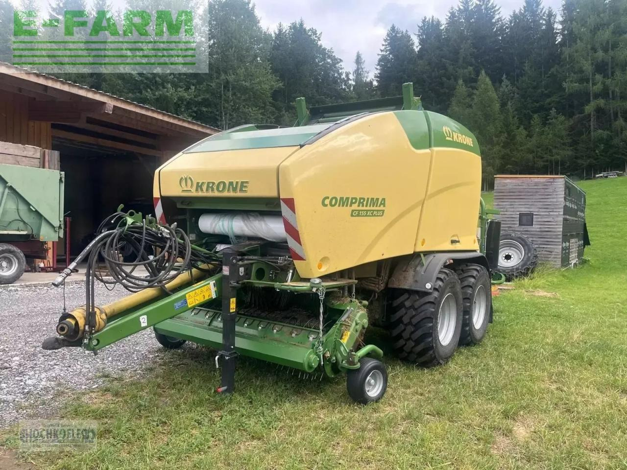 Krone comprima cf 155 xc plus - Presse à balles cubiques: photos 5 Krone comprima cf 155 xc plus - Presse à balles cubiques: photos 5