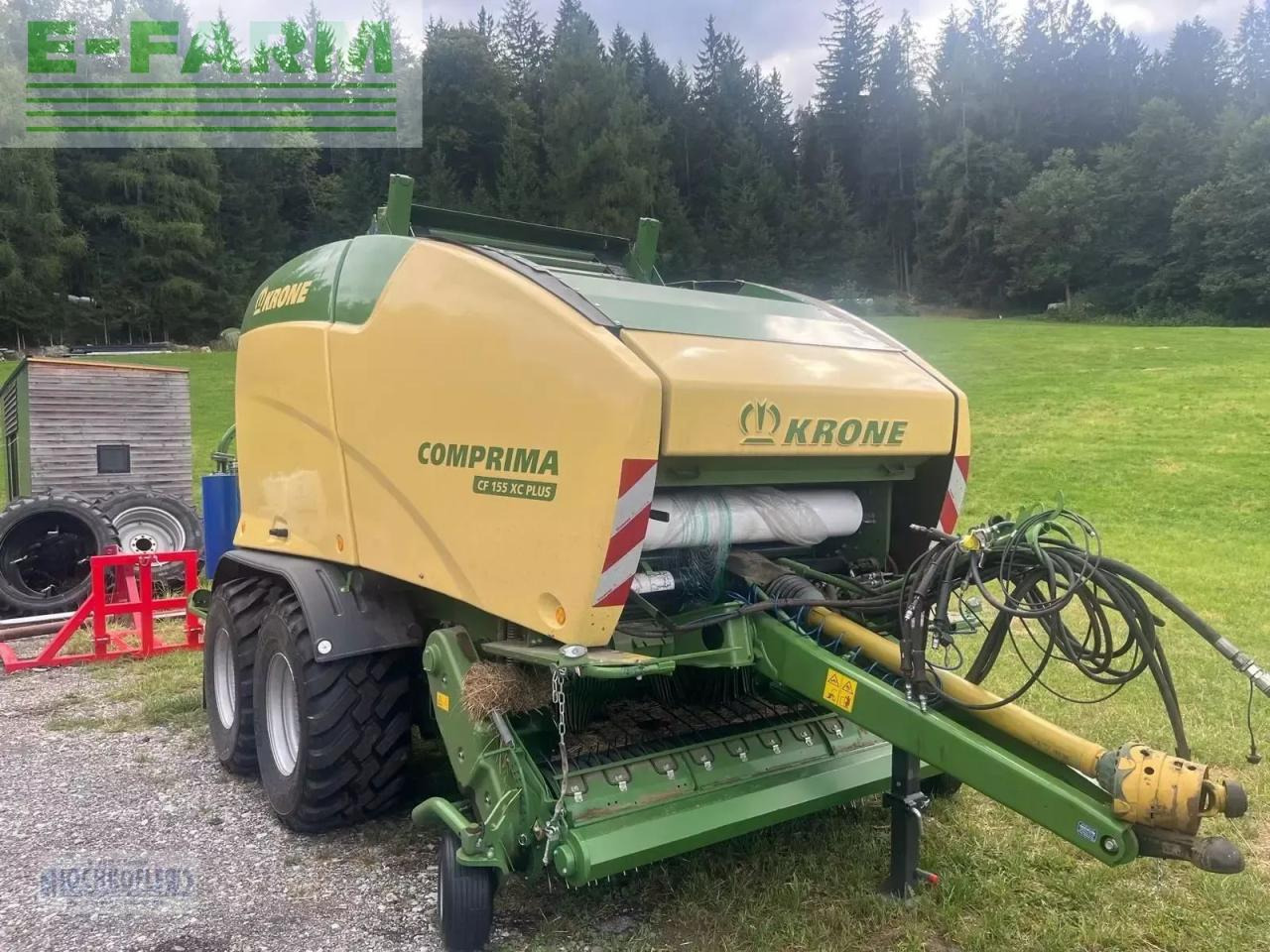 Krone comprima cf 155 xc plus - Presse à balles cubiques: photos 2 Krone comprima cf 155 xc plus - Presse à balles cubiques: photos 2